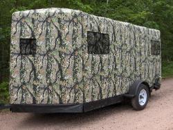 Trailer with Gods Country Early Season pattern.
